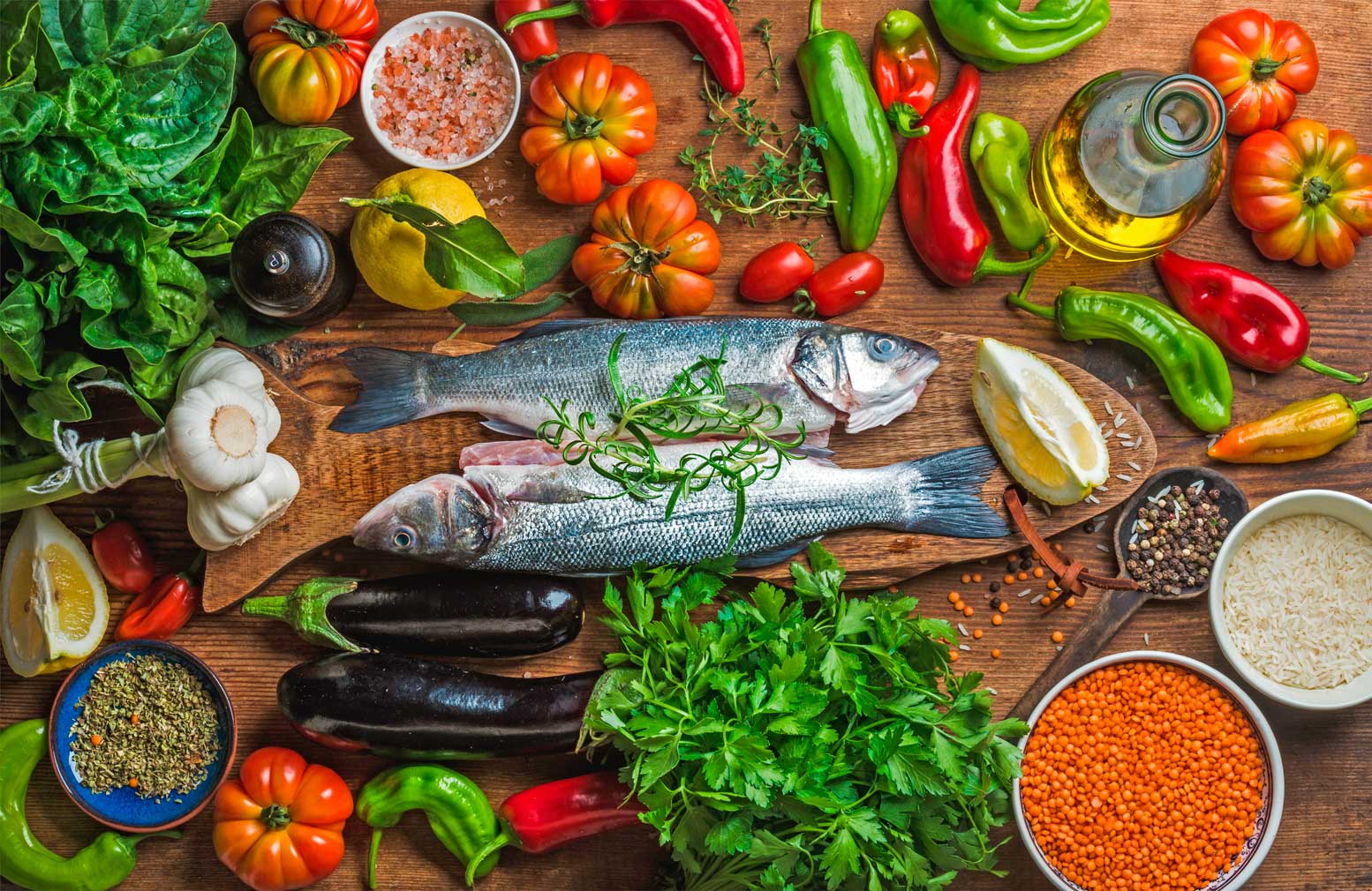 Alimentos saludables y sostenibles
